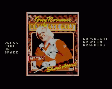 Greg Norman's Ultimate Golf - Shark Attack screen shot title